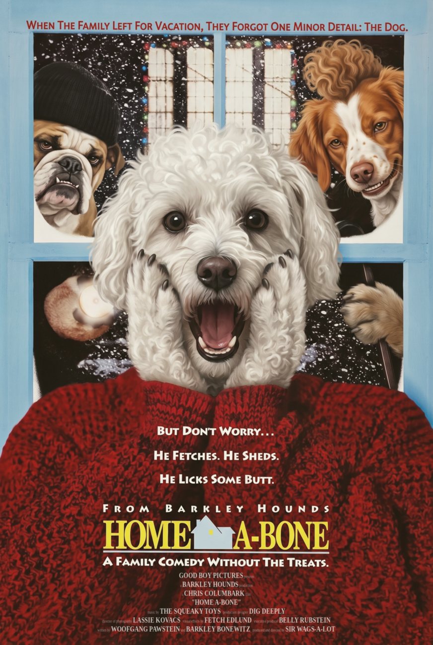 Home A-Bone pet movie poster